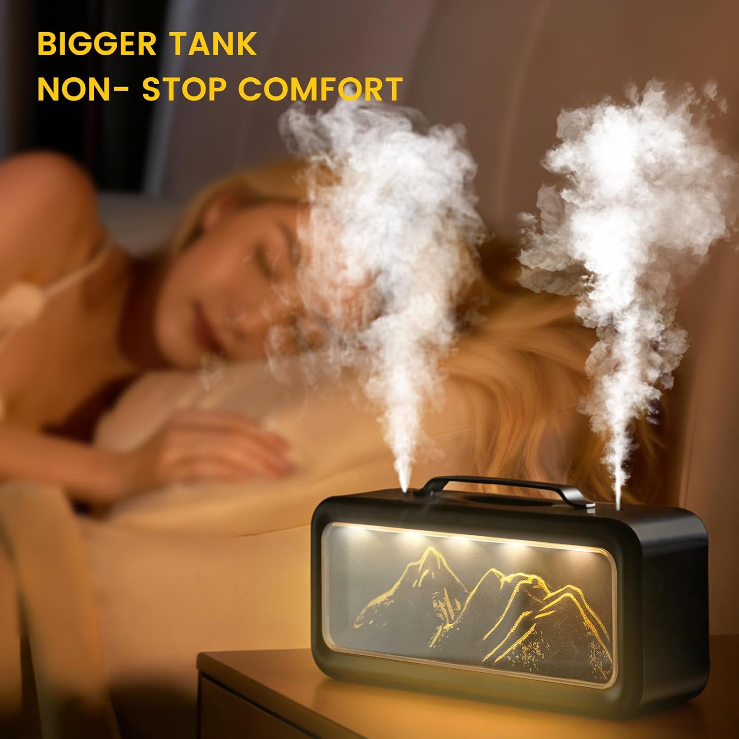 Humidifier Nursery Quiet - Nowe ulepszone małe nawilżacze powietrza 2026