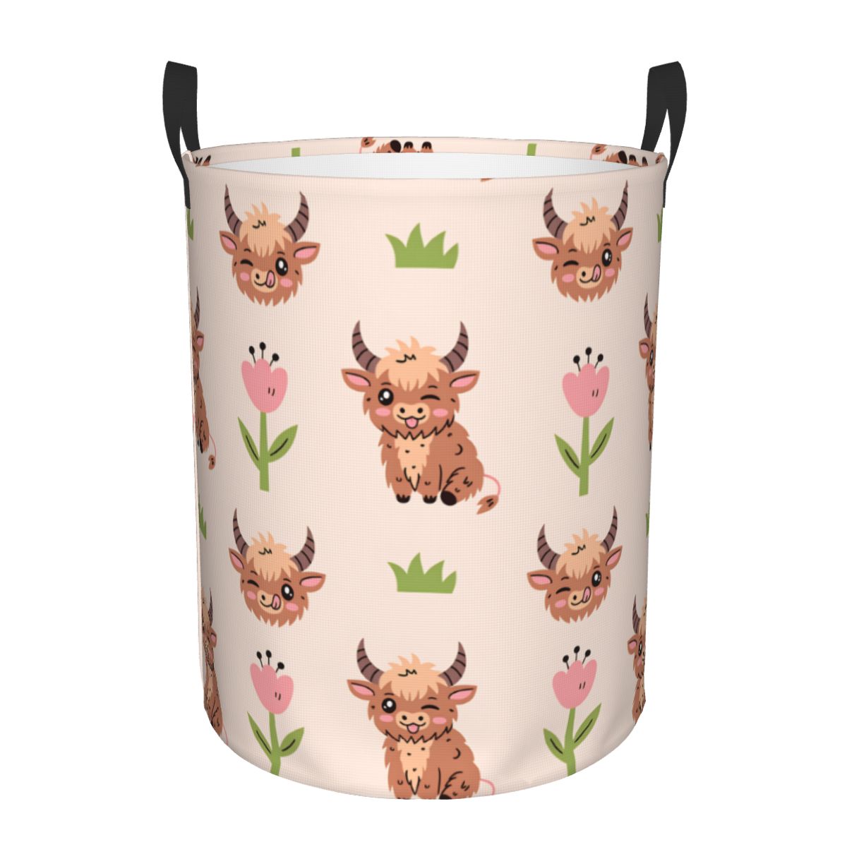 Baby Nursery Laundry Basket - Uroczy kosz na pranie z motywem
