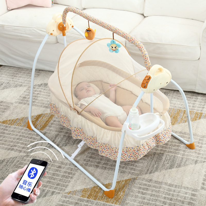 Baby Nursery Furniture - Elektryczne łóżko z inteligentny elektryczny kołyska