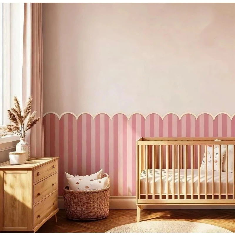 Baby Nursery Stickers - 12/24 szt. Niewykończony dekoracyjny listwowy element