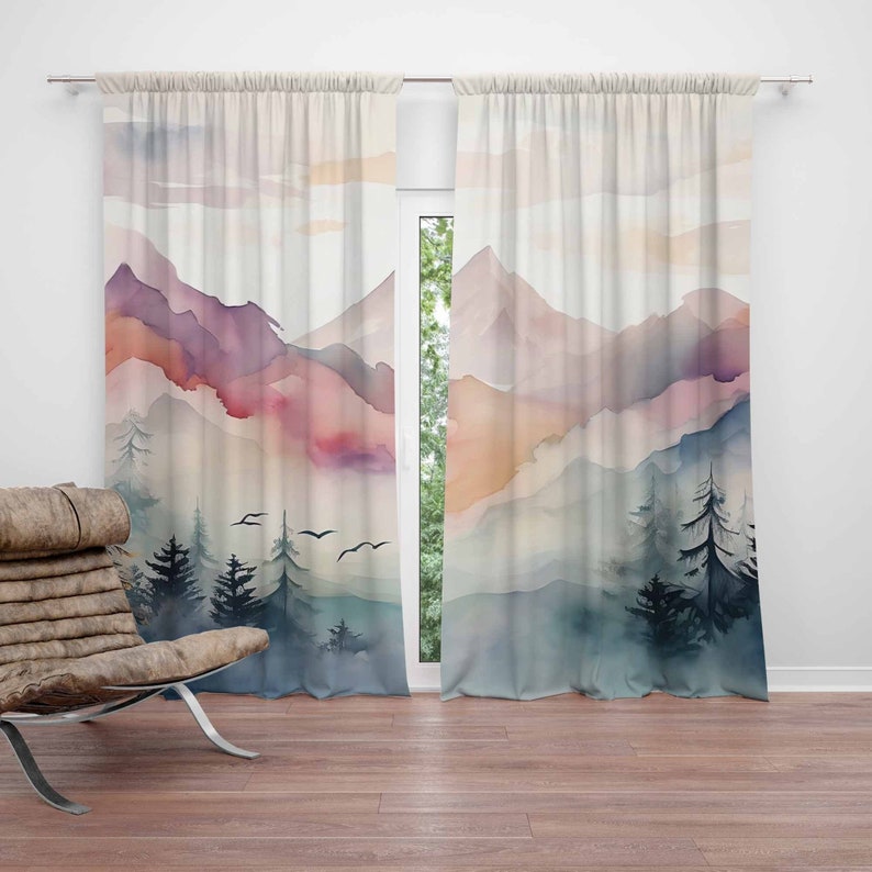 Baby Nursery Blackout Curtains - Zasłony do pokoju dziecięcego z motywem