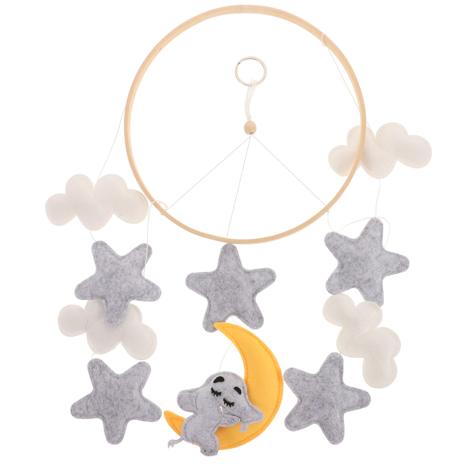 Baby Nursery Decor Boy - Filcowa zawieszka do łóżeczka dziecięcego z