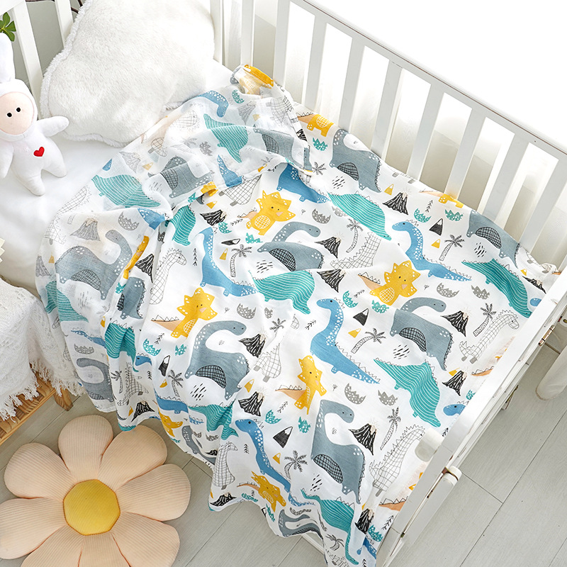 Baby Nursery Accessories - Kocyk dla noworodka Bambusowa bawełniana chusta
