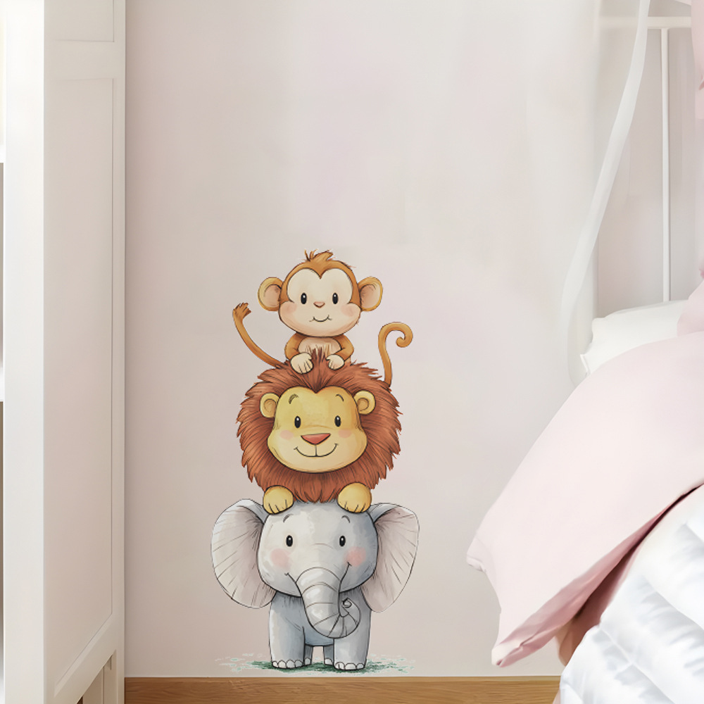 Urocze naklejki ścienne z moty – Baby Nursery Stickers recenzja i cena