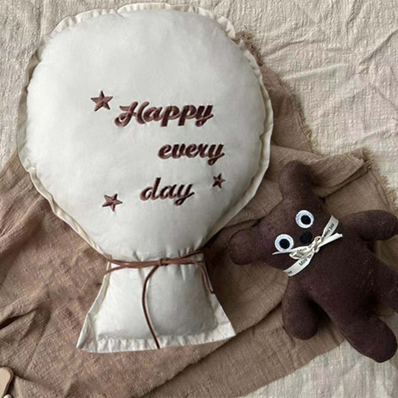 2Pcs Bawełniany balon z haftem – Baby Nursery Music recenzja i cena