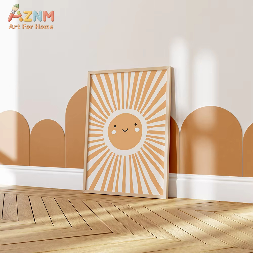 AZNM Boho Neutralny Obraz na P – Baby Nursery Neutral recenzja i cena