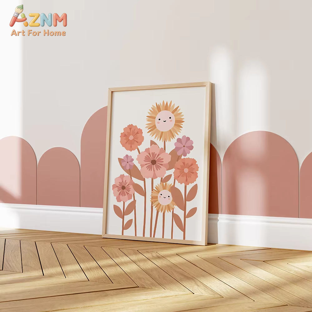 AZNM Boho Neutralny Obraz na P – Baby Nursery Neutral recenzja i cena