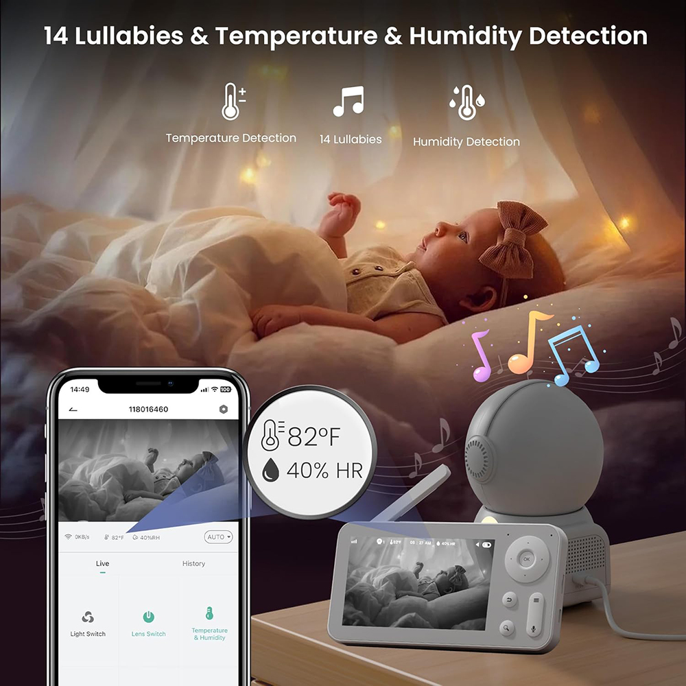 Niania elektroniczna 2K z 2 ka – Baby Nursery Music recenzja i cena