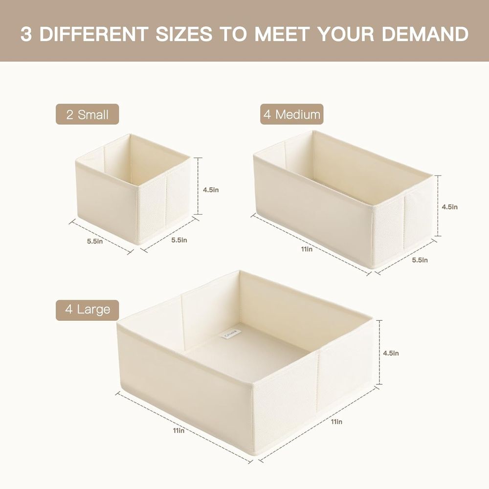 Organizer do szuflad, 10 sztuk – Baby Nursery Drawers recenzja i cena