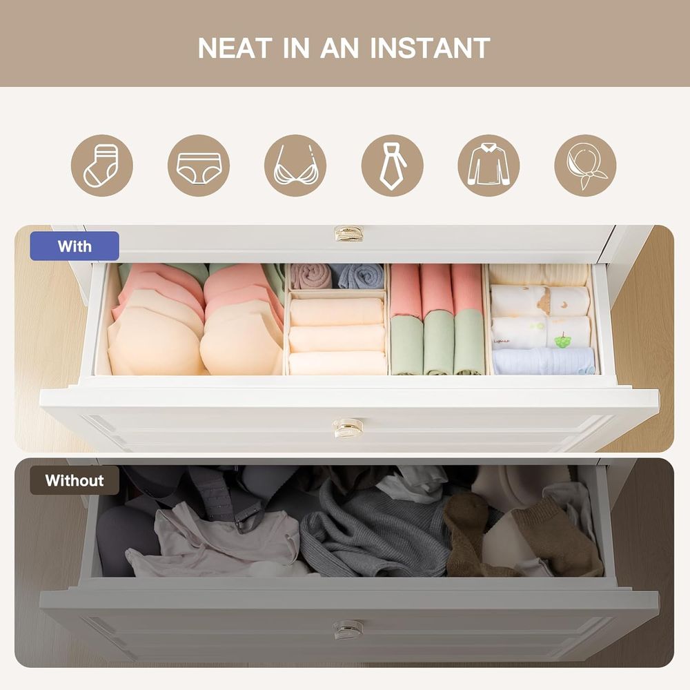 Organizer do szuflad, 10 sztuk – Baby Nursery Drawers recenzja i cena