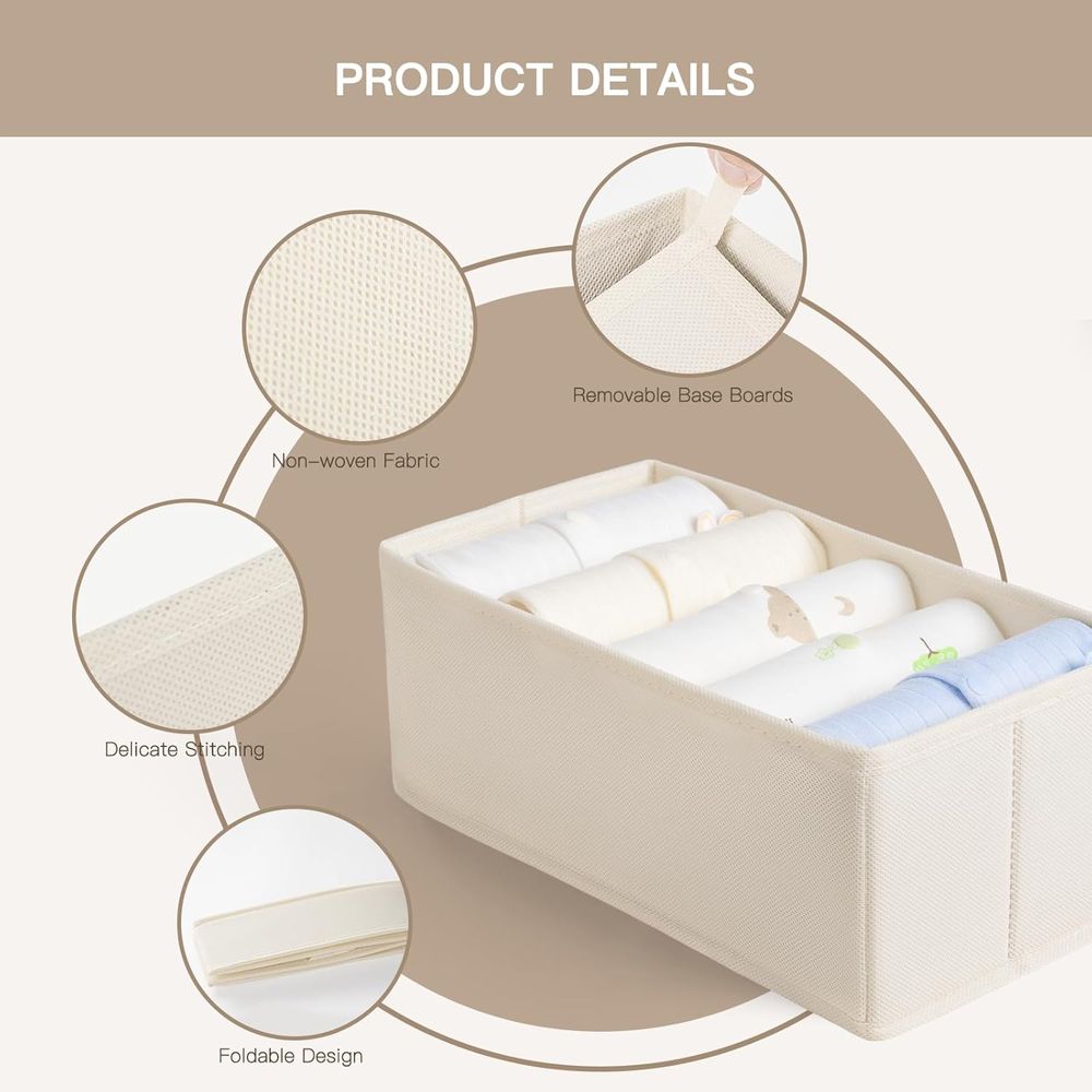 Organizer do szuflad, 10 sztuk – Baby Nursery Drawers recenzja i cena
