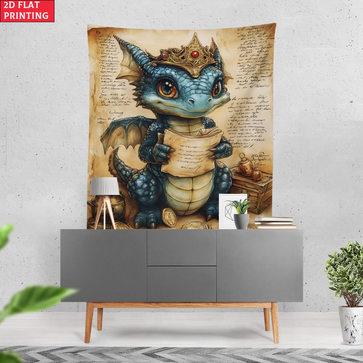 Smoczy dziecko korona skarb fa – Baby Nursery Modern recenzja i cena