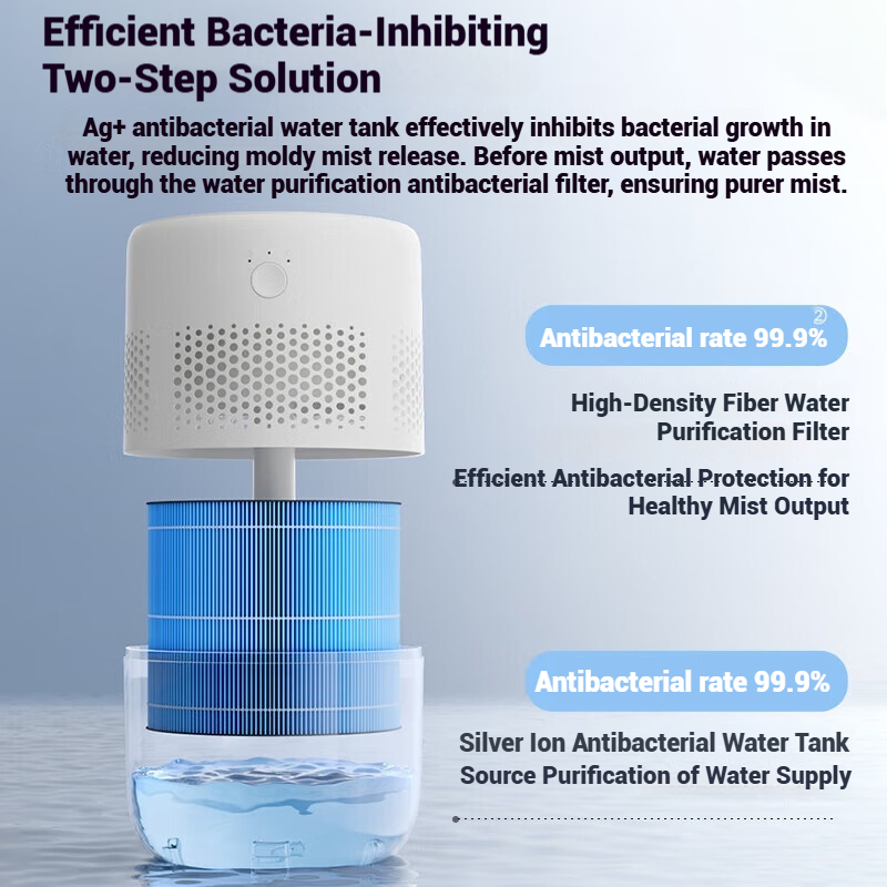 Nawilżacz powietrza z chłodną  – Humidifier Nursery Quiet recenzja i cena