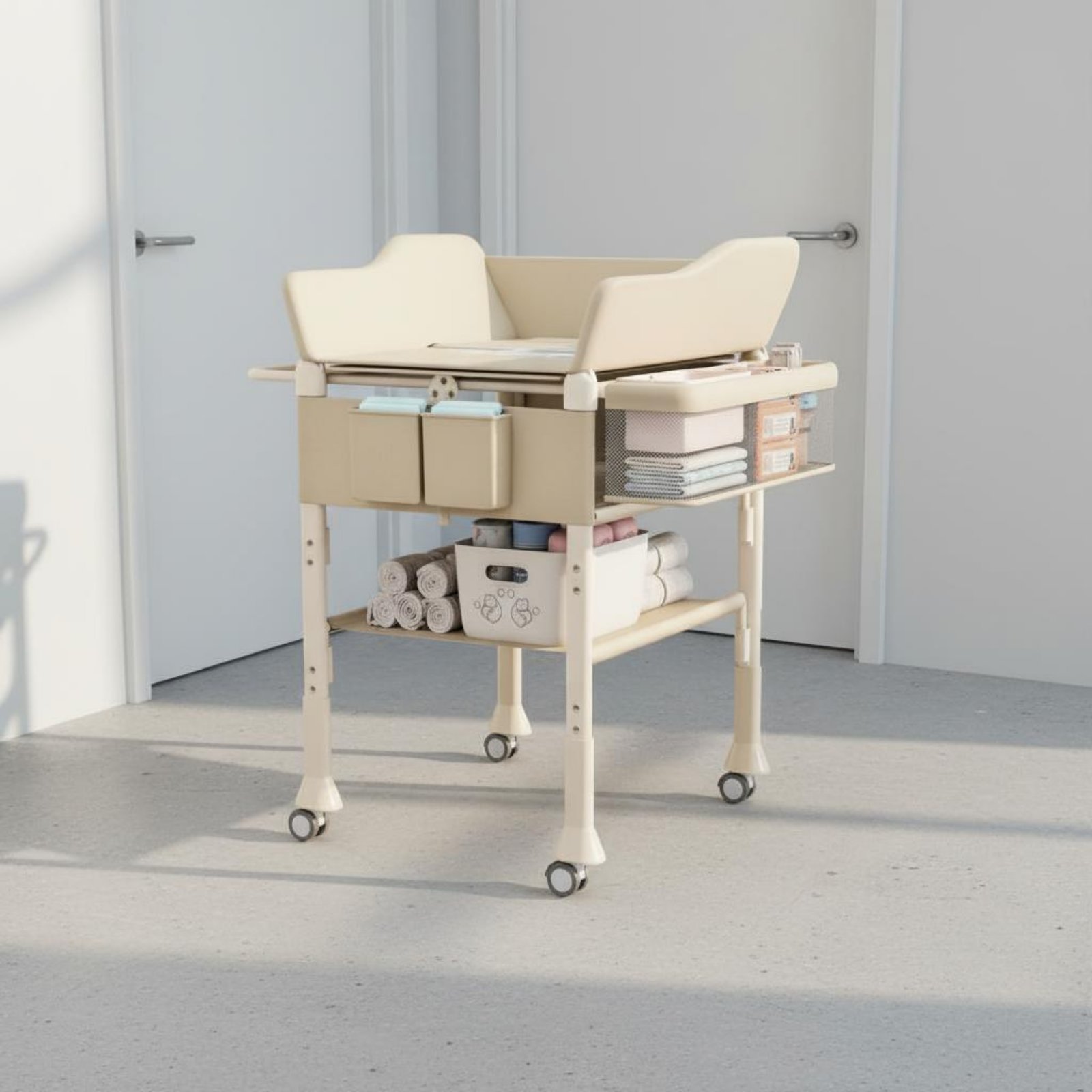 Stolik do kąpieli i przewijani – Baby Nursery Furniture recenzja i cena