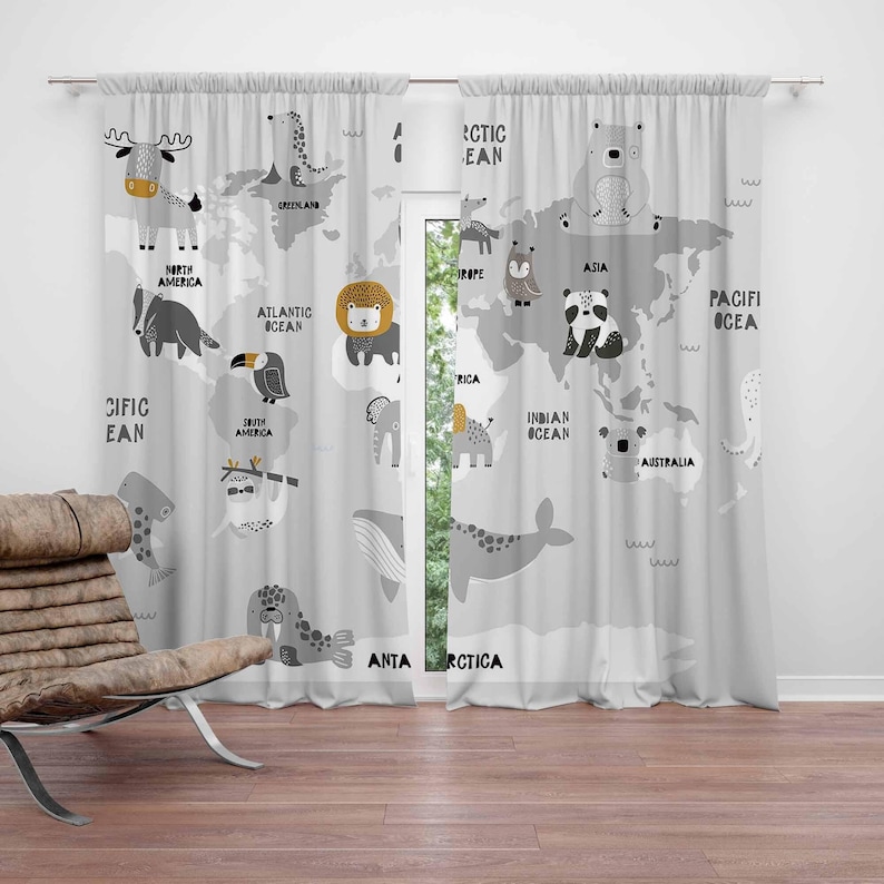 Zasłony do pokoju dziecięcego  – Baby Nursery Blackout Curtains recenzja i cena