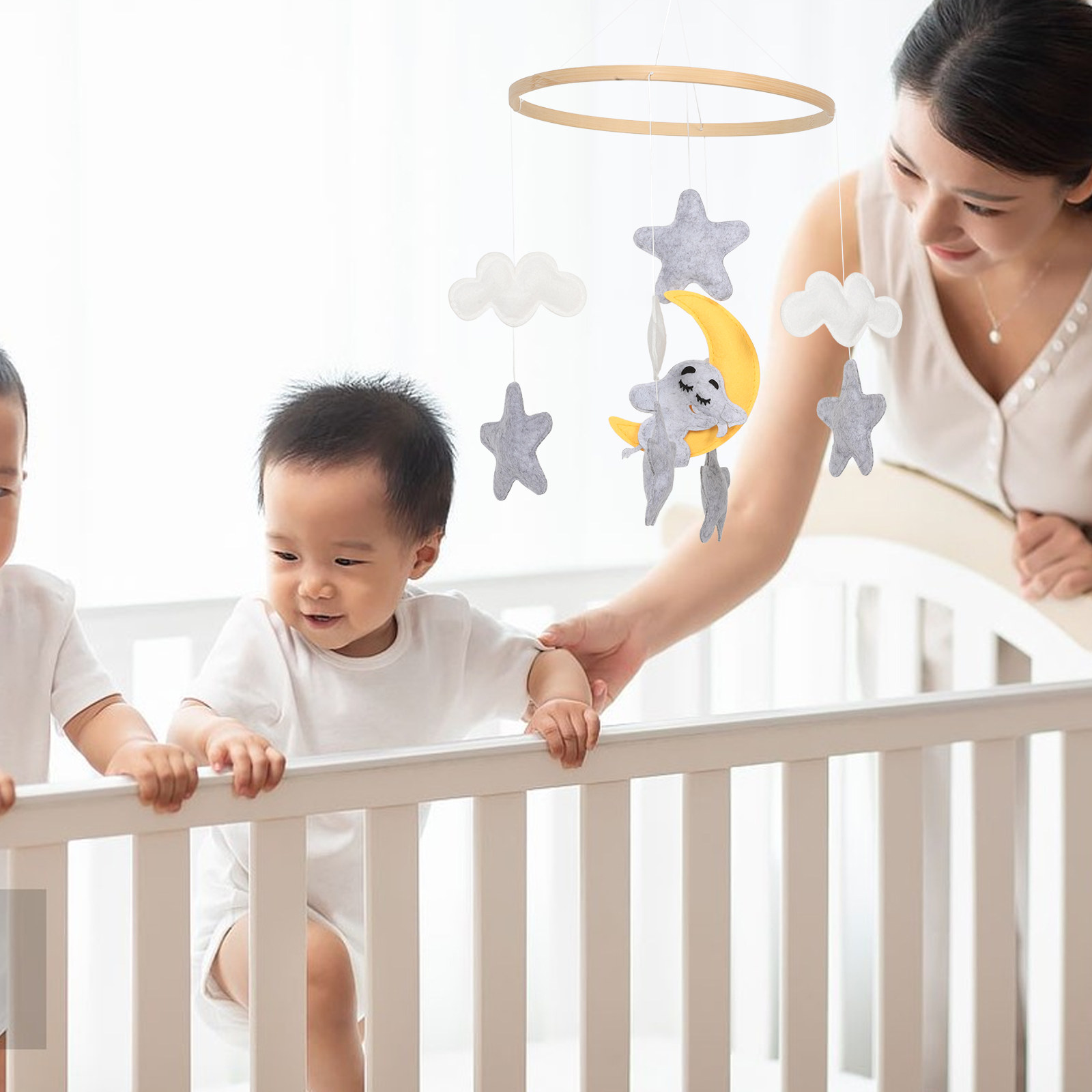 Filcowa zawieszka do łóżeczka  – Baby Nursery Decor Boy recenzja i cena