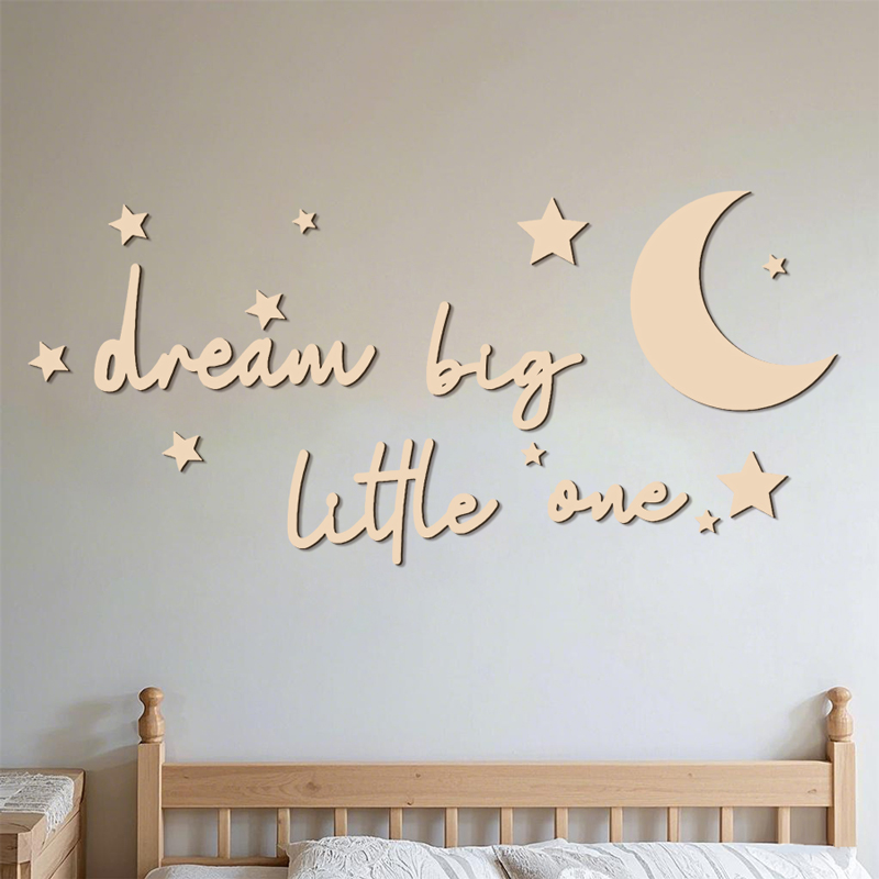 Dream Big Little One Drewniane – Baby Nursery Modern recenzja i cena