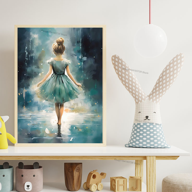 Akwarelowe baletniki, szkielet – Baby Nursery Modern recenzja i cena
