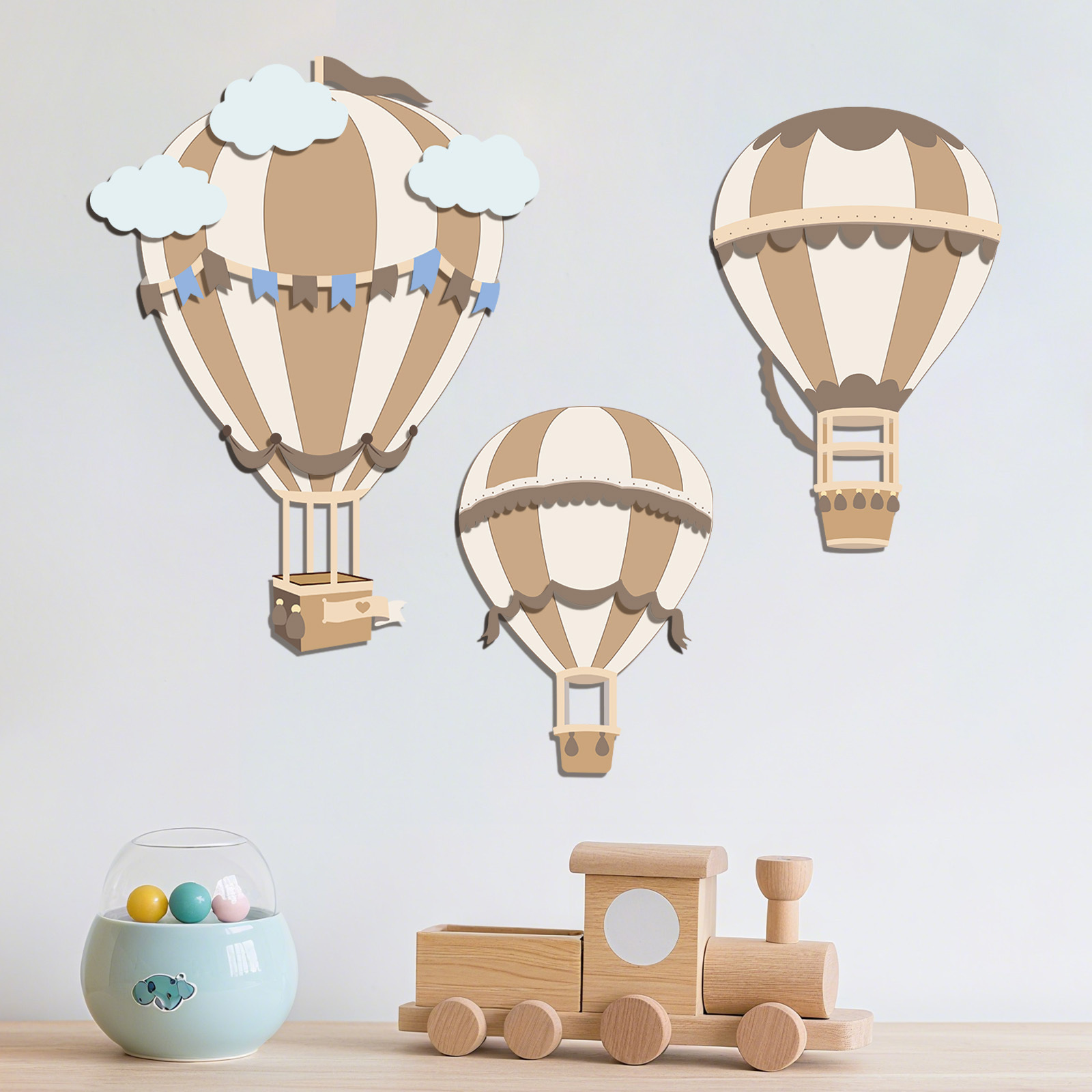 Neutralny drewniany wystrój śc – Baby Nursery Neutral recenzja i cena