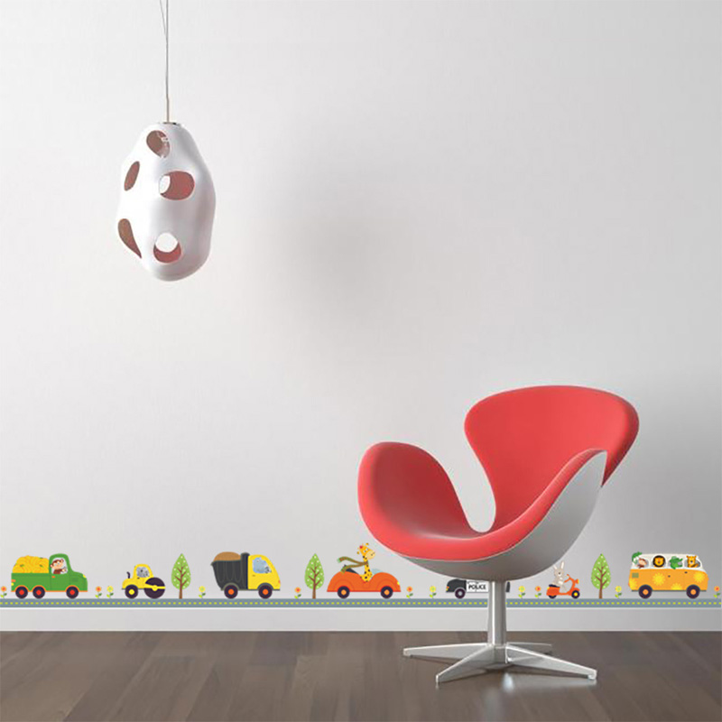 Cartoon Animals Naklejki ścien – Baby Nursery Stickers recenzja i cena