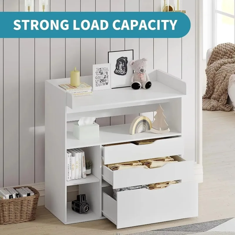 Nowoczesna minimalistyczna prz – Baby Nursery Drawers recenzja i cena