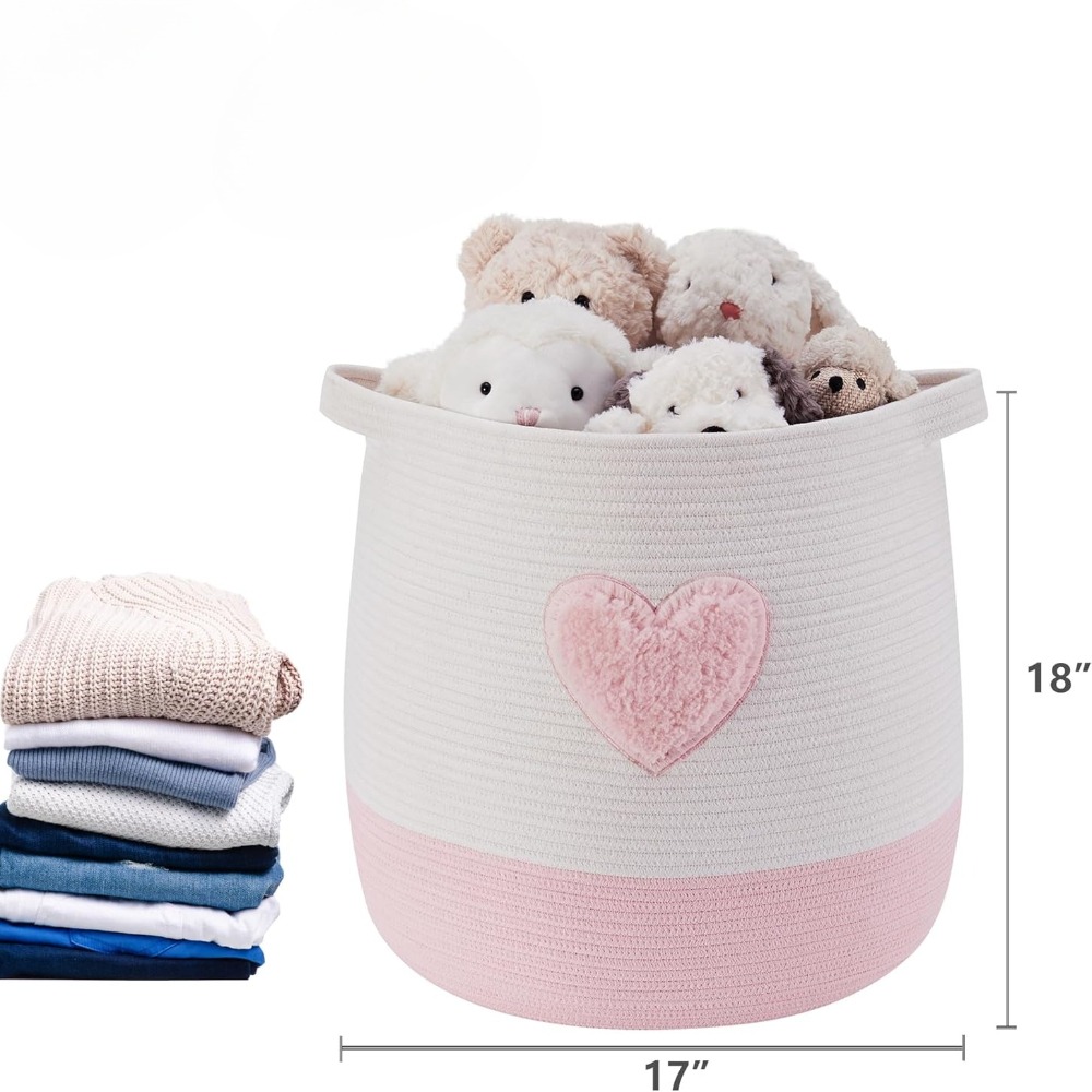 Różowy Kosz na Pranie dla Dzie – Baby Nursery Modern recenzja i cena
