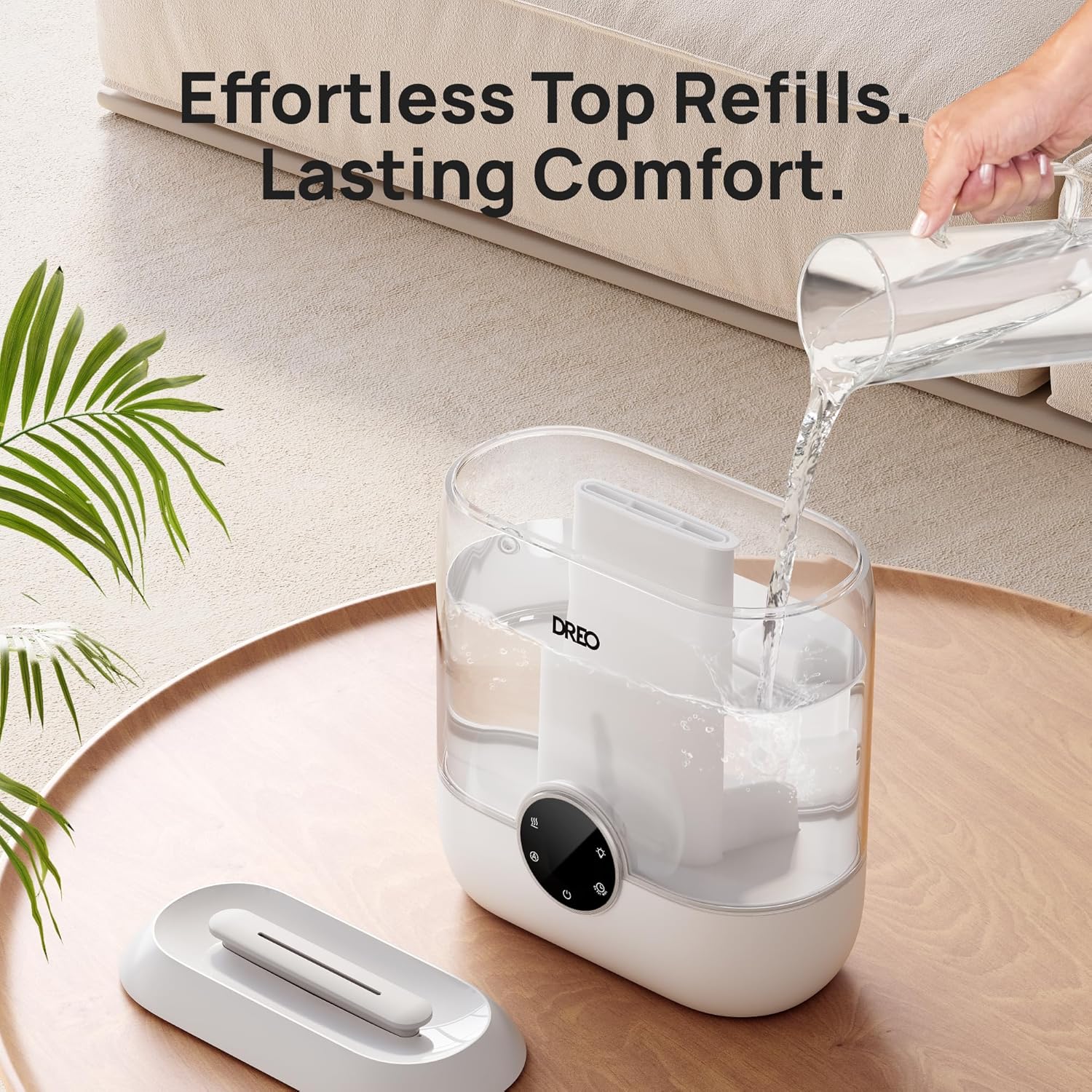 Nawilżacz powietrza Dreo 6L z  – Humidifier Nursery Quiet recenzja i cena