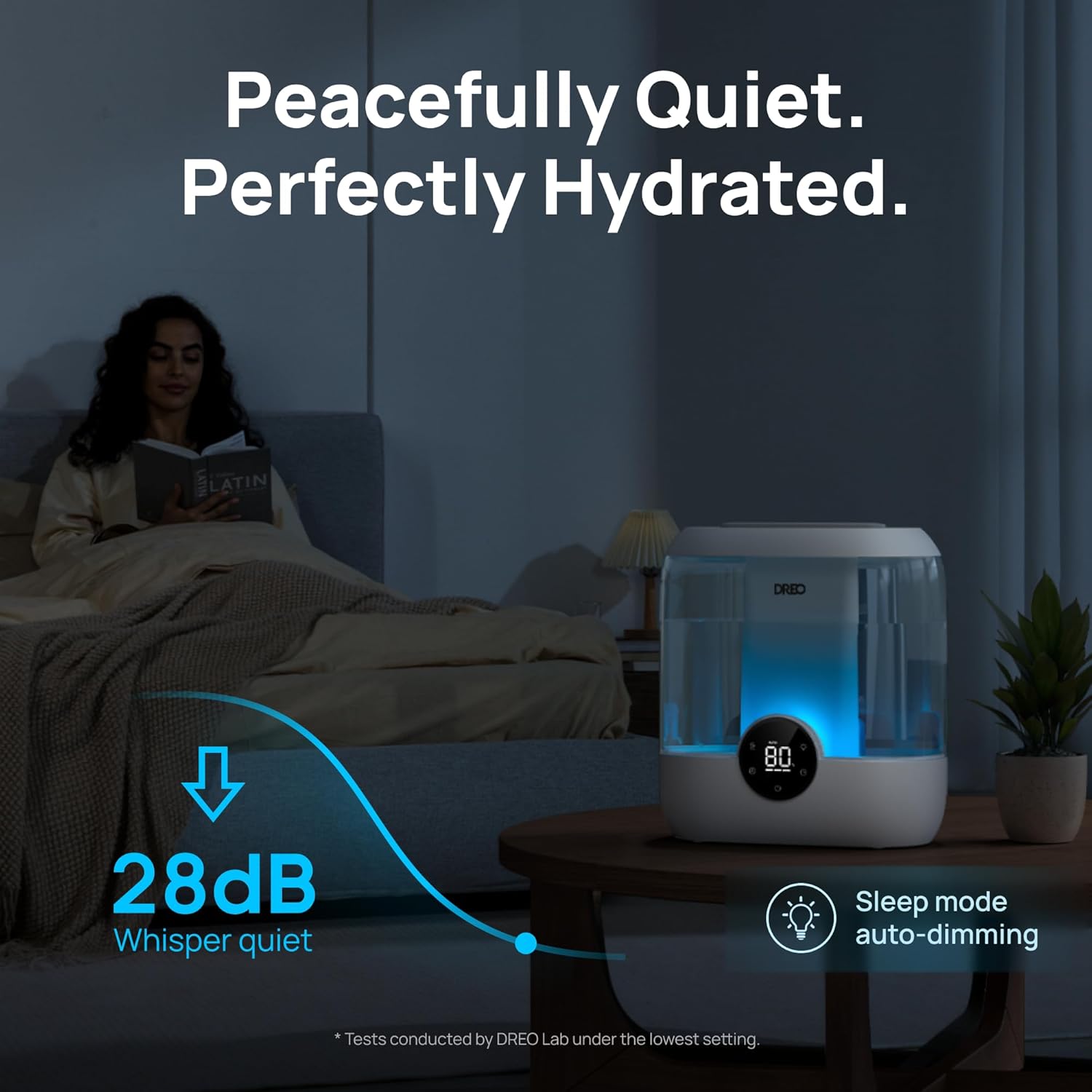 Nawilżacz powietrza Dreo 6L z  – Humidifier Nursery Quiet recenzja i cena