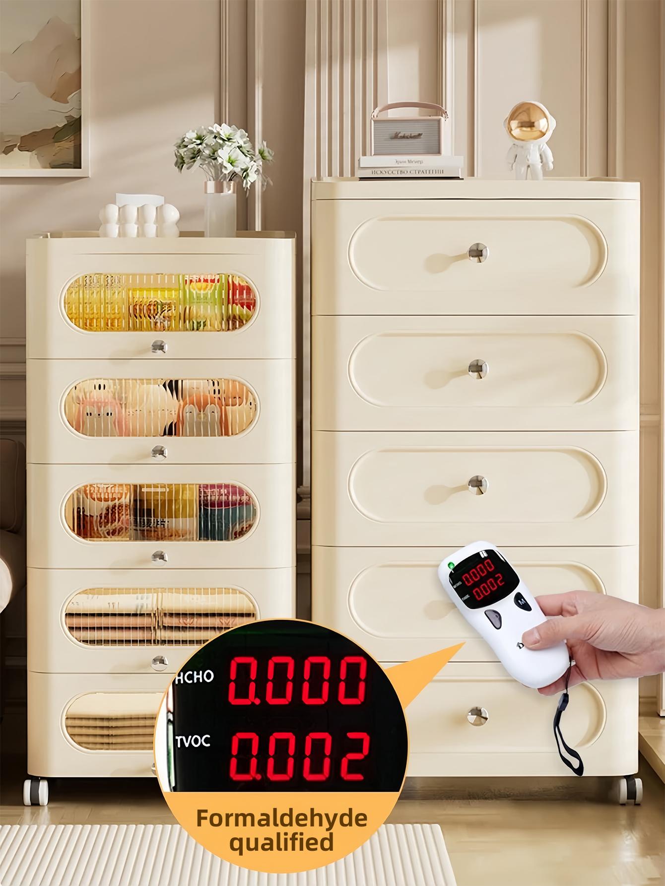 Prostokątna szafka na kółkach  – Baby Nursery Drawers recenzja i cena