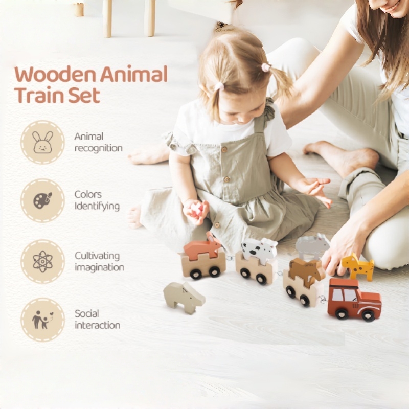 Kolorowa drewniana zabawka do  – Baby Nursery Music recenzja i cena