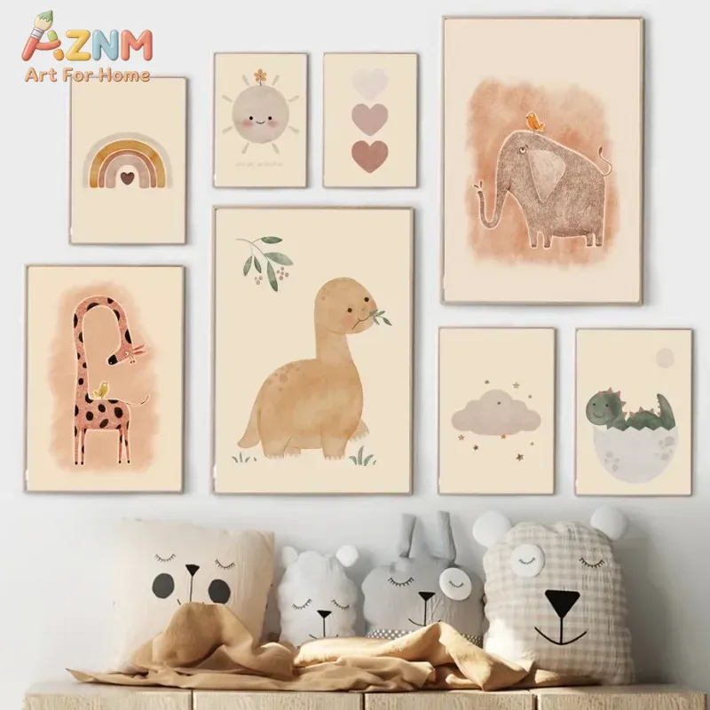 AZNM Neutralny Akwarelowy Obra – Baby Nursery Neutral recenzja i cena