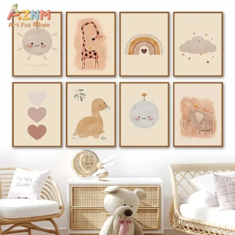 AZNM Neutralny Akwarelowy Obra – Baby Nursery Neutral recenzja i cena