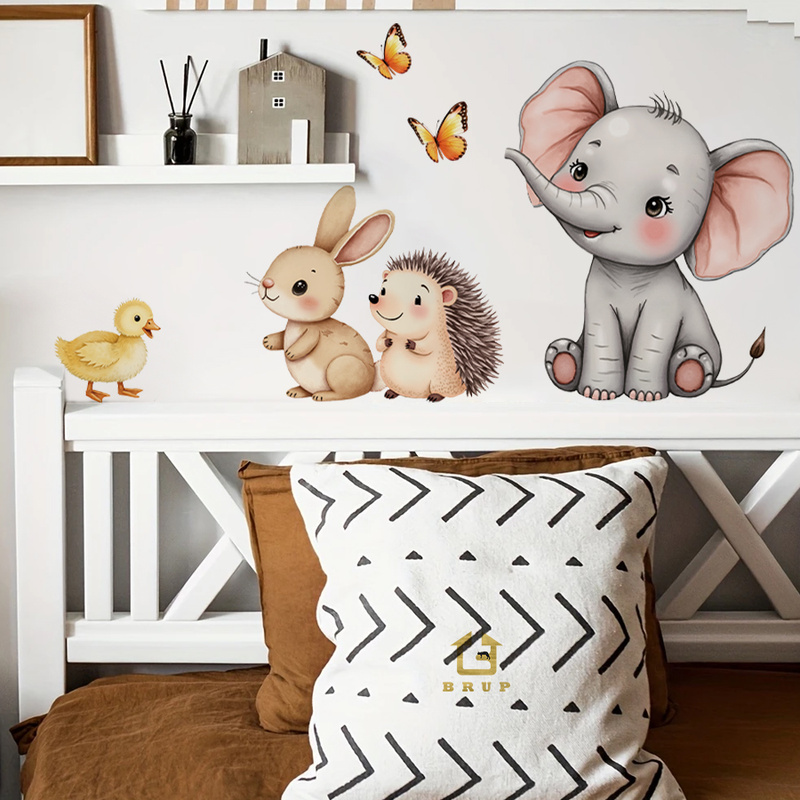 Naklejka ścienna z kreskówkowy – Baby Nursery Stickers recenzja i cena