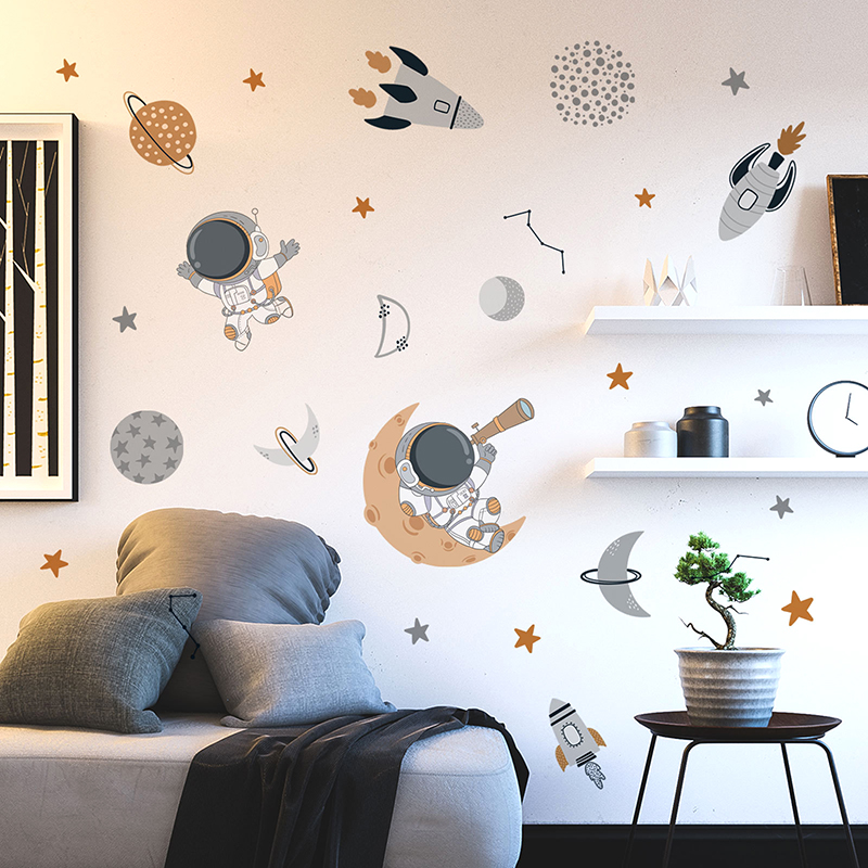 Naklejki ścienne z motywem kos – Baby Nursery Decor Boy recenzja i cena
