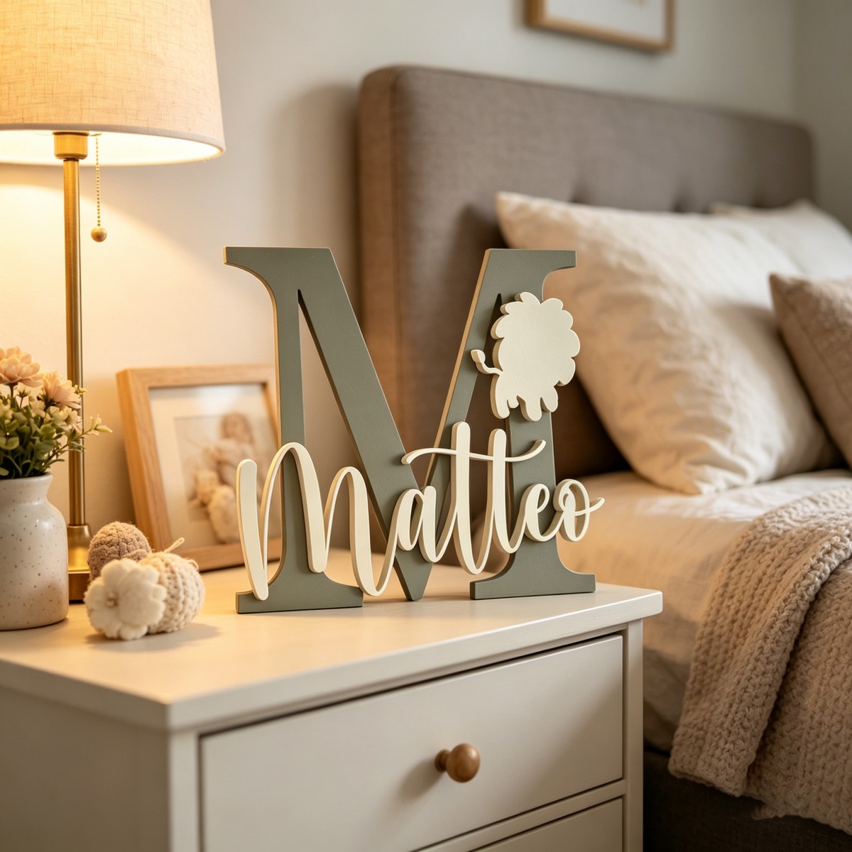 1 szt. Personalizowana drewnia – Baby Nursery Home recenzja i cena