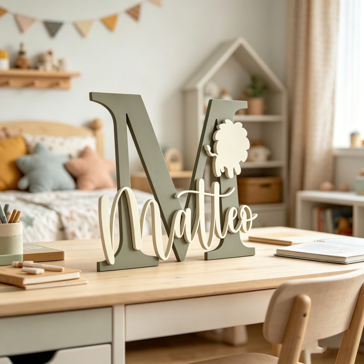 1 szt. Personalizowana drewnia – Baby Nursery Home recenzja i cena