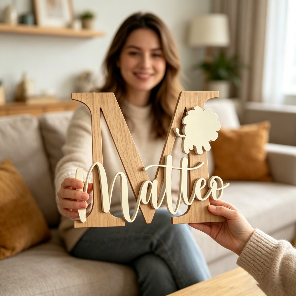 1 szt. Personalizowana drewnia – Baby Nursery Home recenzja i cena