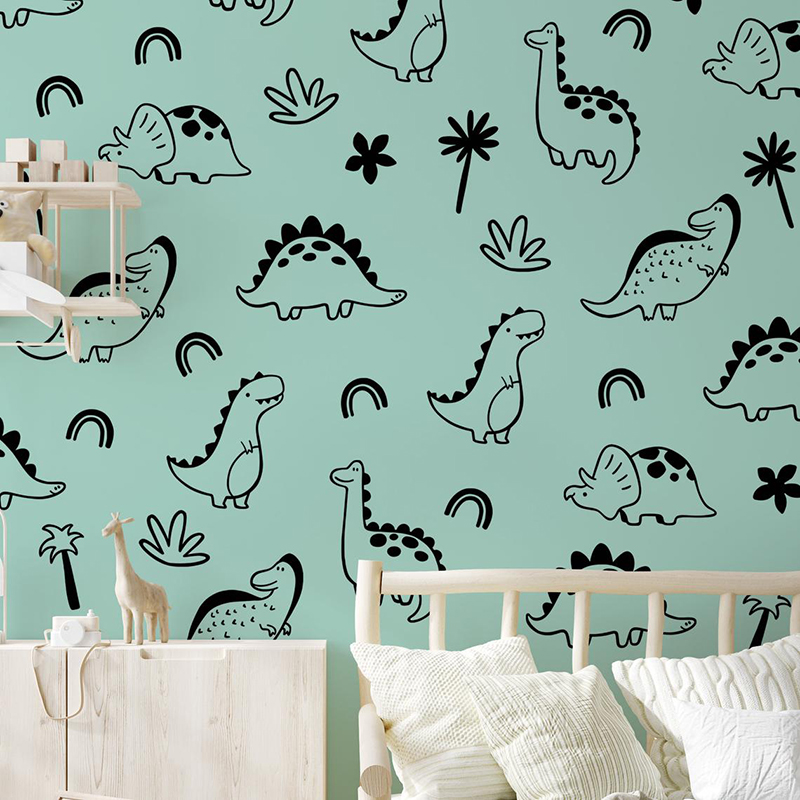 Geometryczne drzewo dinozaura  – Baby Nursery Furniture recenzja i cena