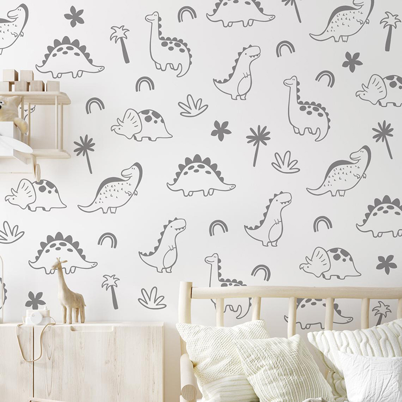 Geometryczne drzewo dinozaura  – Baby Nursery Furniture recenzja i cena