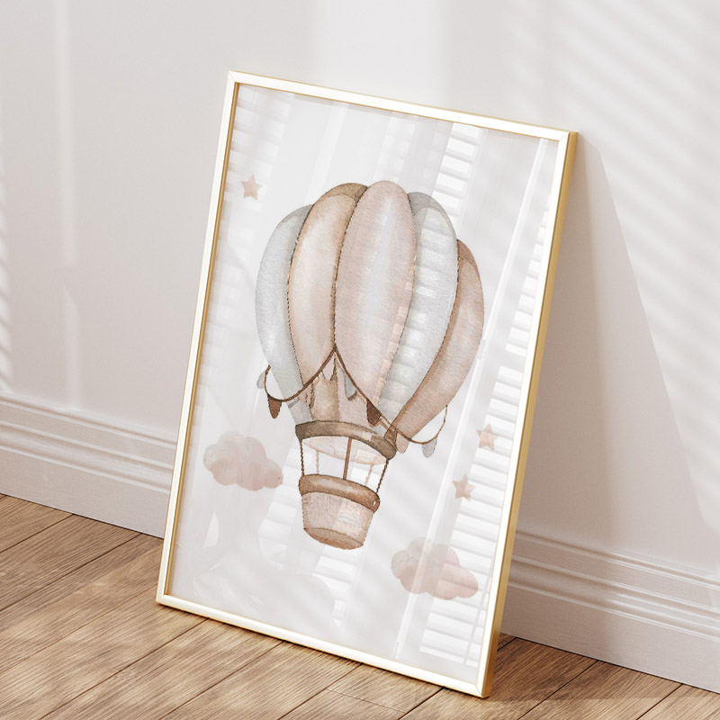 Cute Elephant Hot Balloon Moon – Baby Nursery Modern recenzja i cena