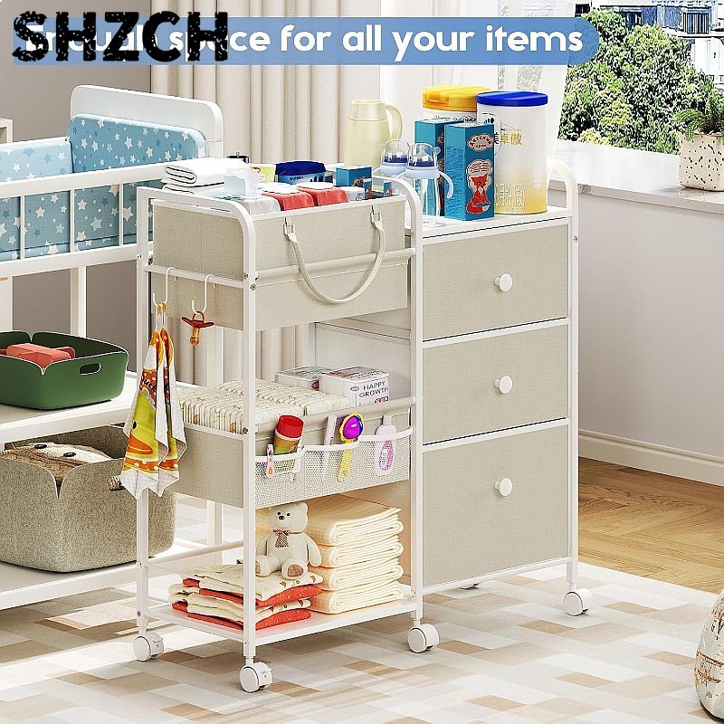 Wózek na pieluchy dla niemowlą – Baby Nursery Drawers recenzja i cena