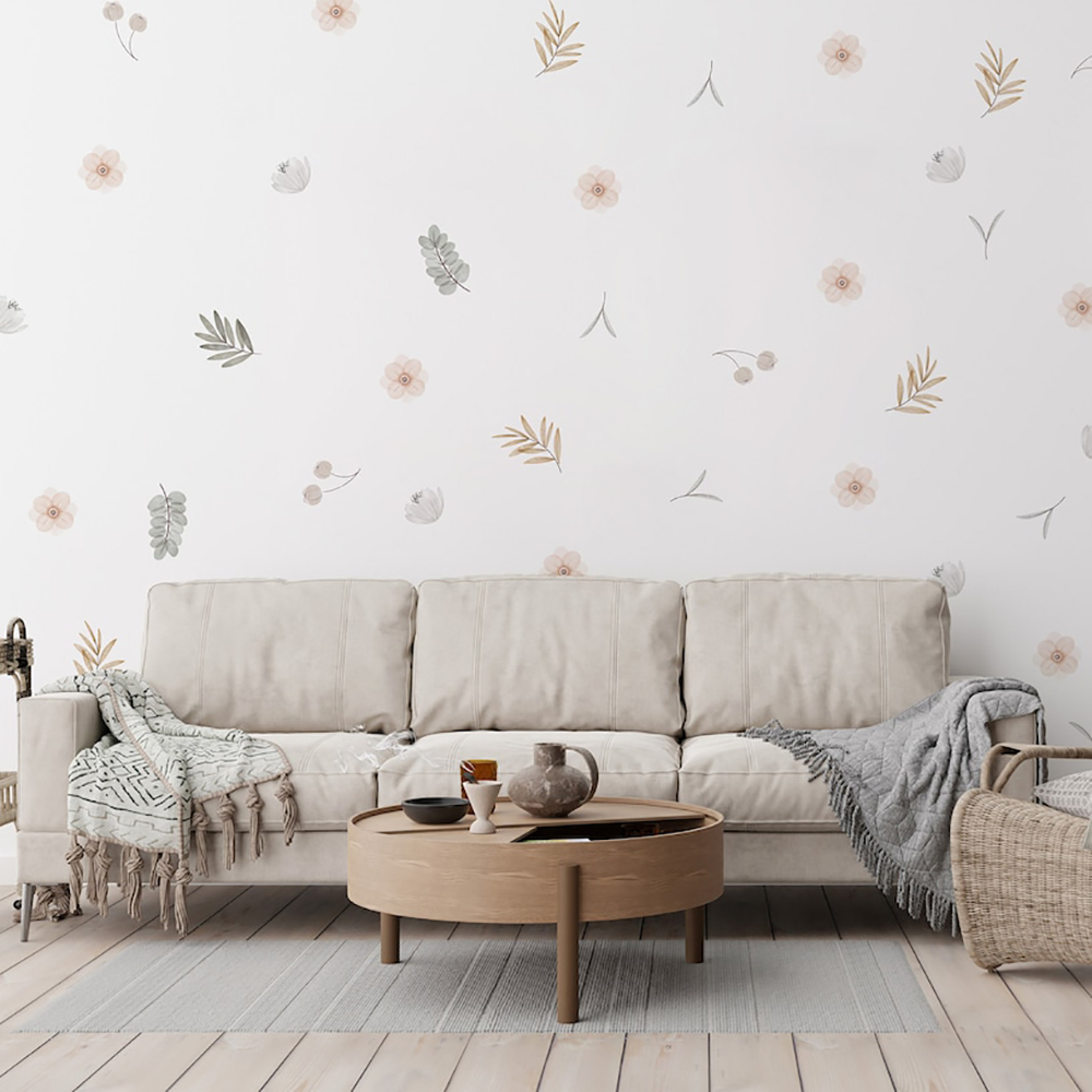 Boho Leaves Botanical DIY Nakl – Baby Nursery Accessories recenzja i cena