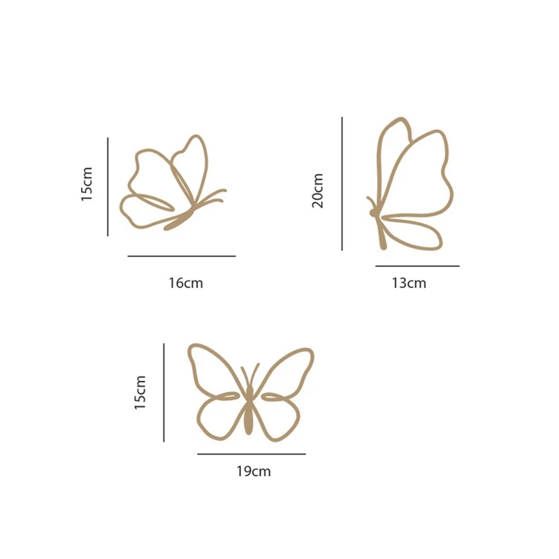 Drewniany Znak z Motylami, Dre – Baby Nursery Design recenzja i cena