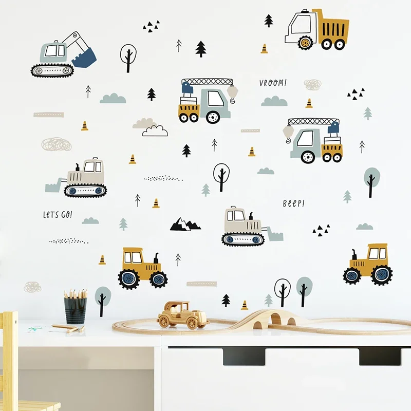 Ręcznie rysowane śliczne samoc – Baby Nursery Stickers recenzja i cena