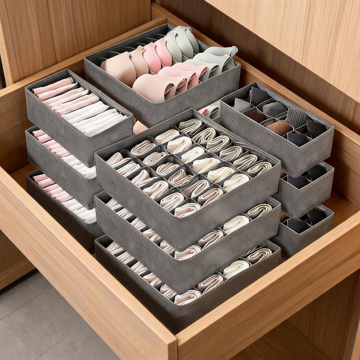 Garvee Home Zestaw 12 szt. org – Baby Nursery Drawers recenzja i cena