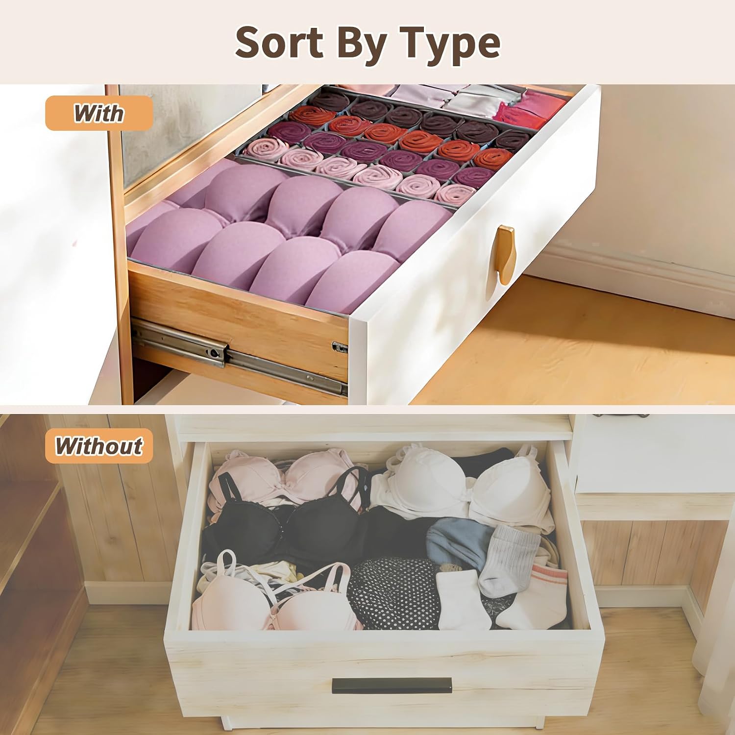 Garvee Home Zestaw 12 szt. org – Baby Nursery Drawers recenzja i cena