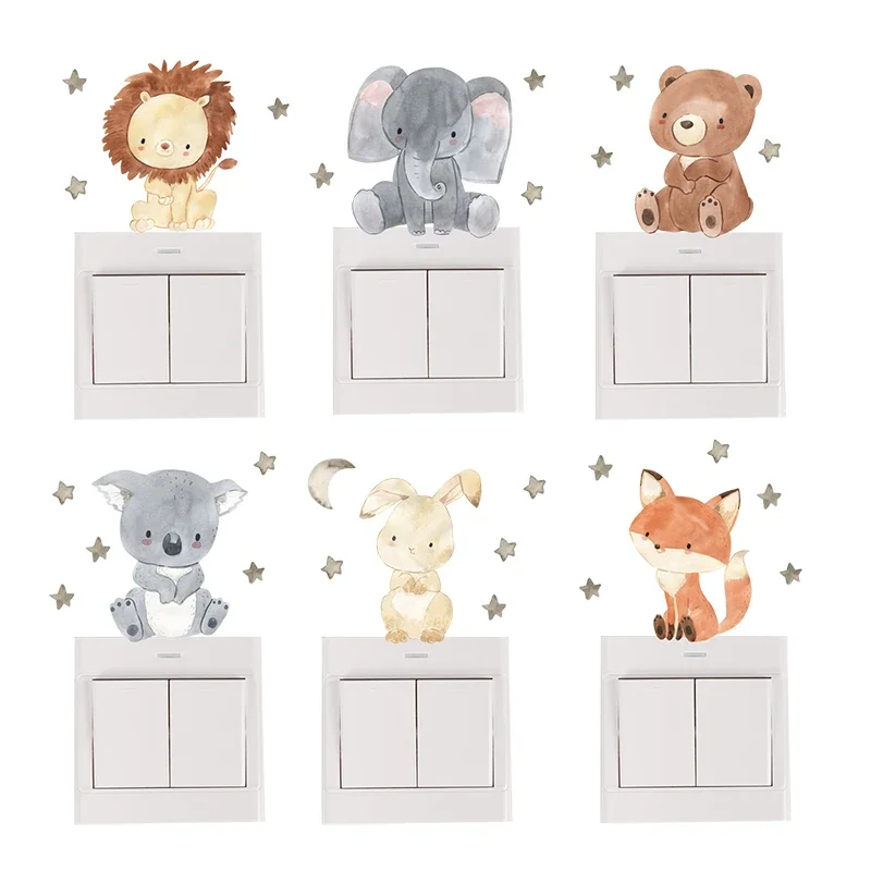 1/2/4/6 zestawów naklejek na ś – Baby Nursery Stickers recenzja i cena