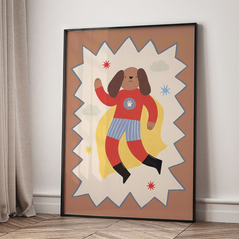 Zabawne Kreskówkowe Super Fajn – Baby Nursery Design recenzja i cena